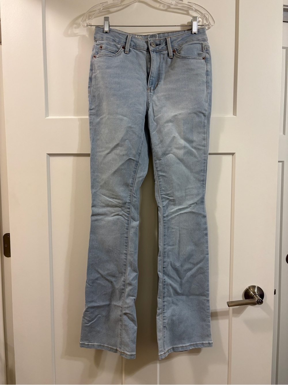 No Boundaries Light Blue Flare Jeans